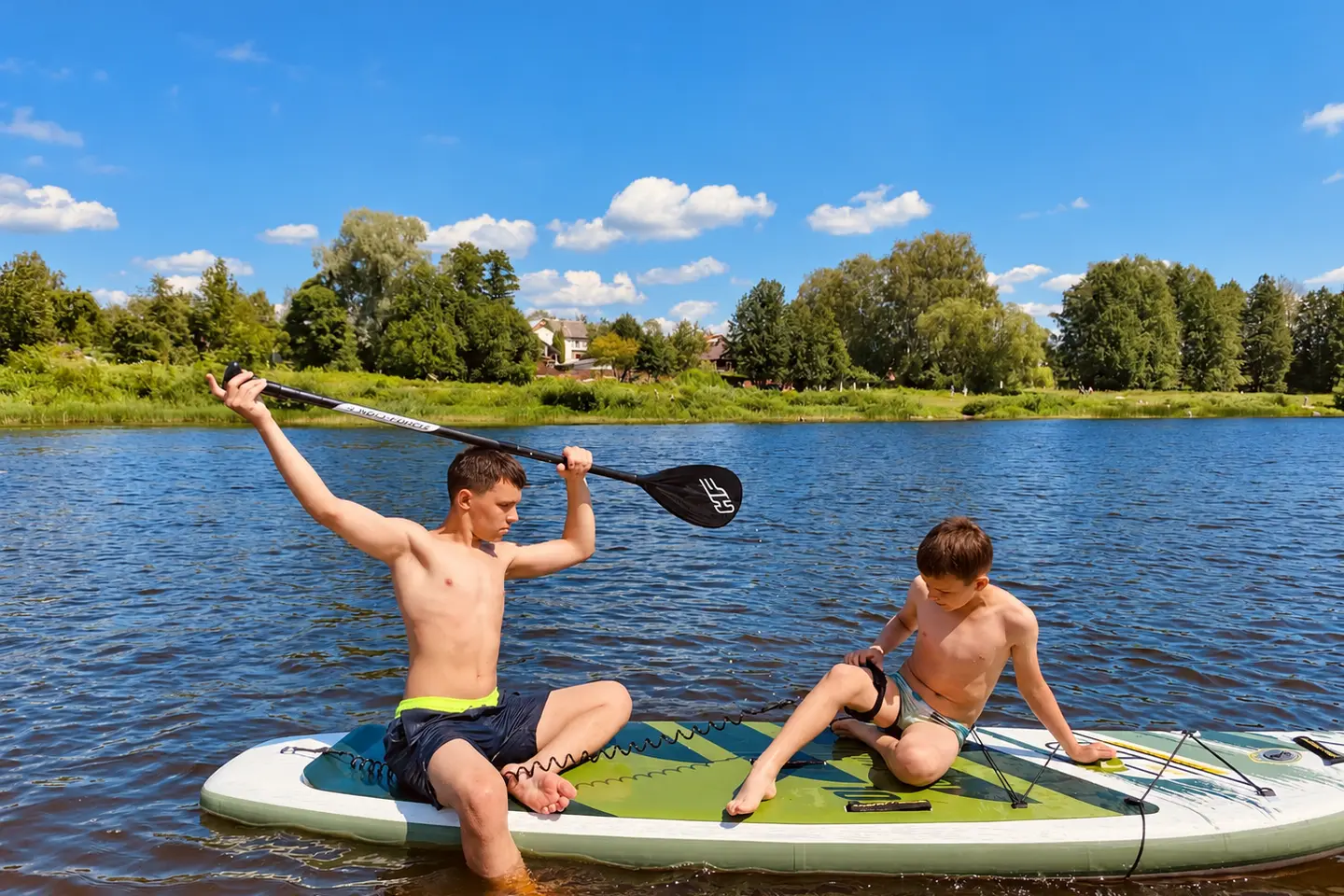 Прогулка на SUP-доске